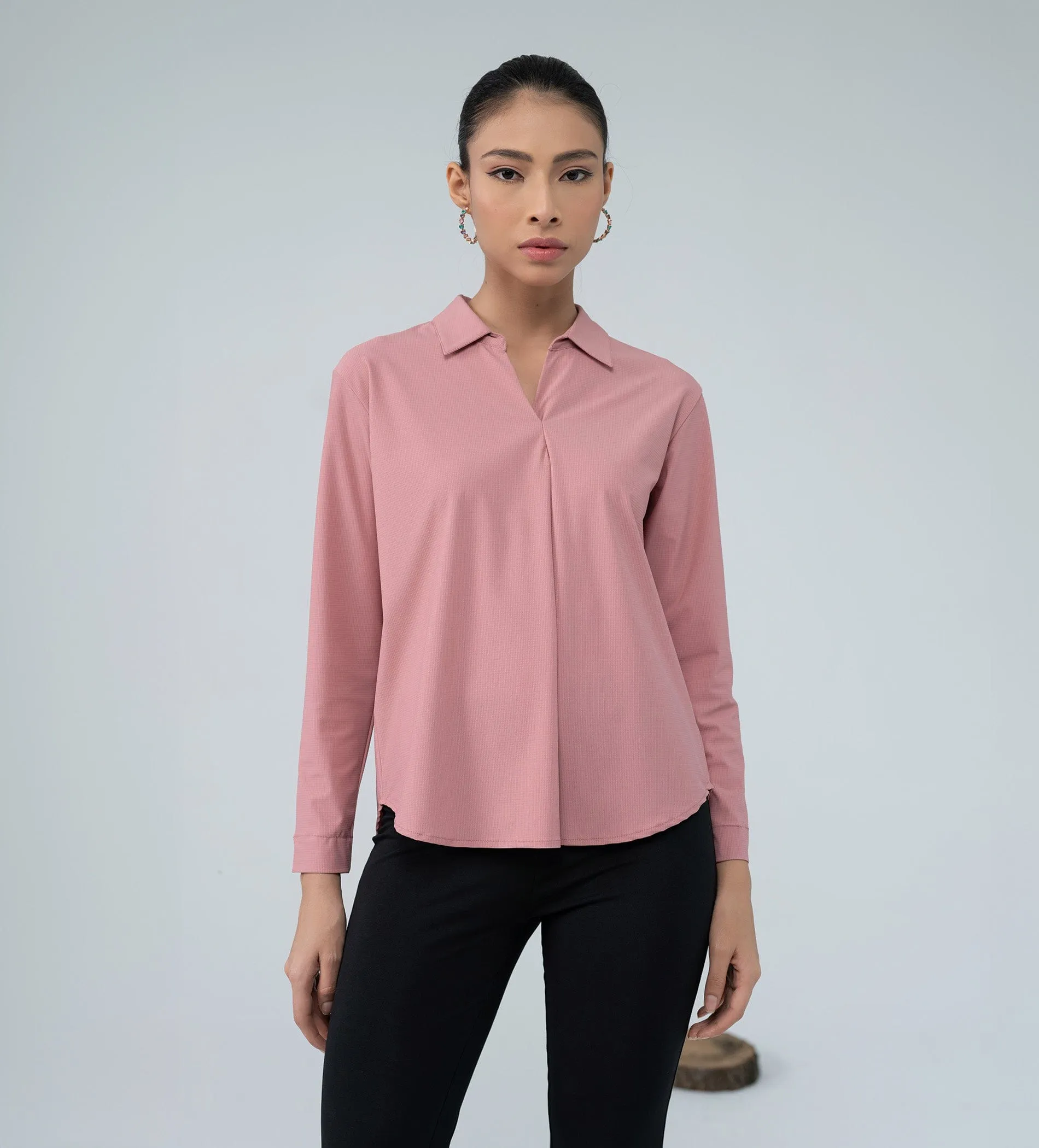 Sophisticated pink Polo top
