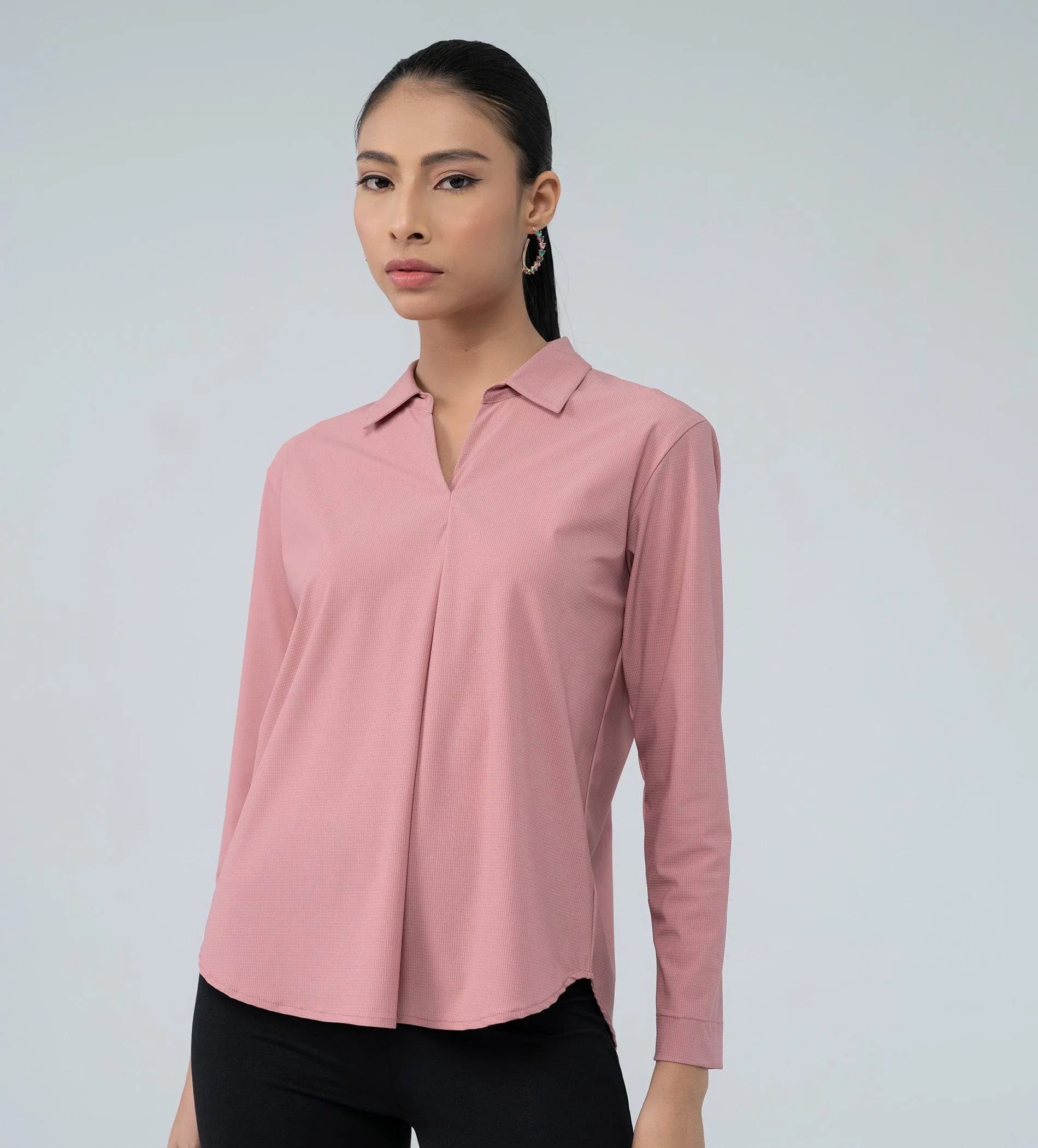 Sophisticated pink Polo top
