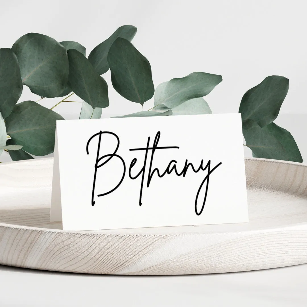 Sophisticated Place Cards