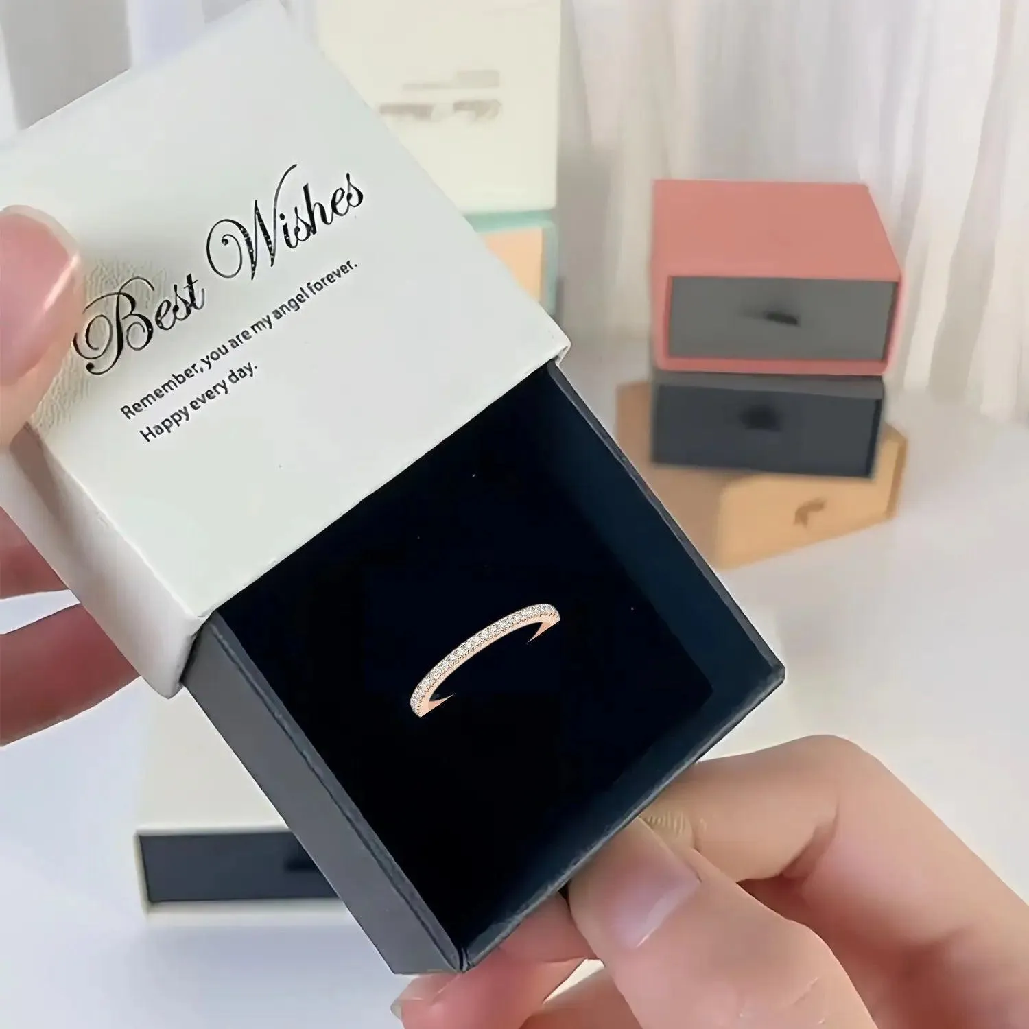 Sophisticated S925 Sterling Silver Ring