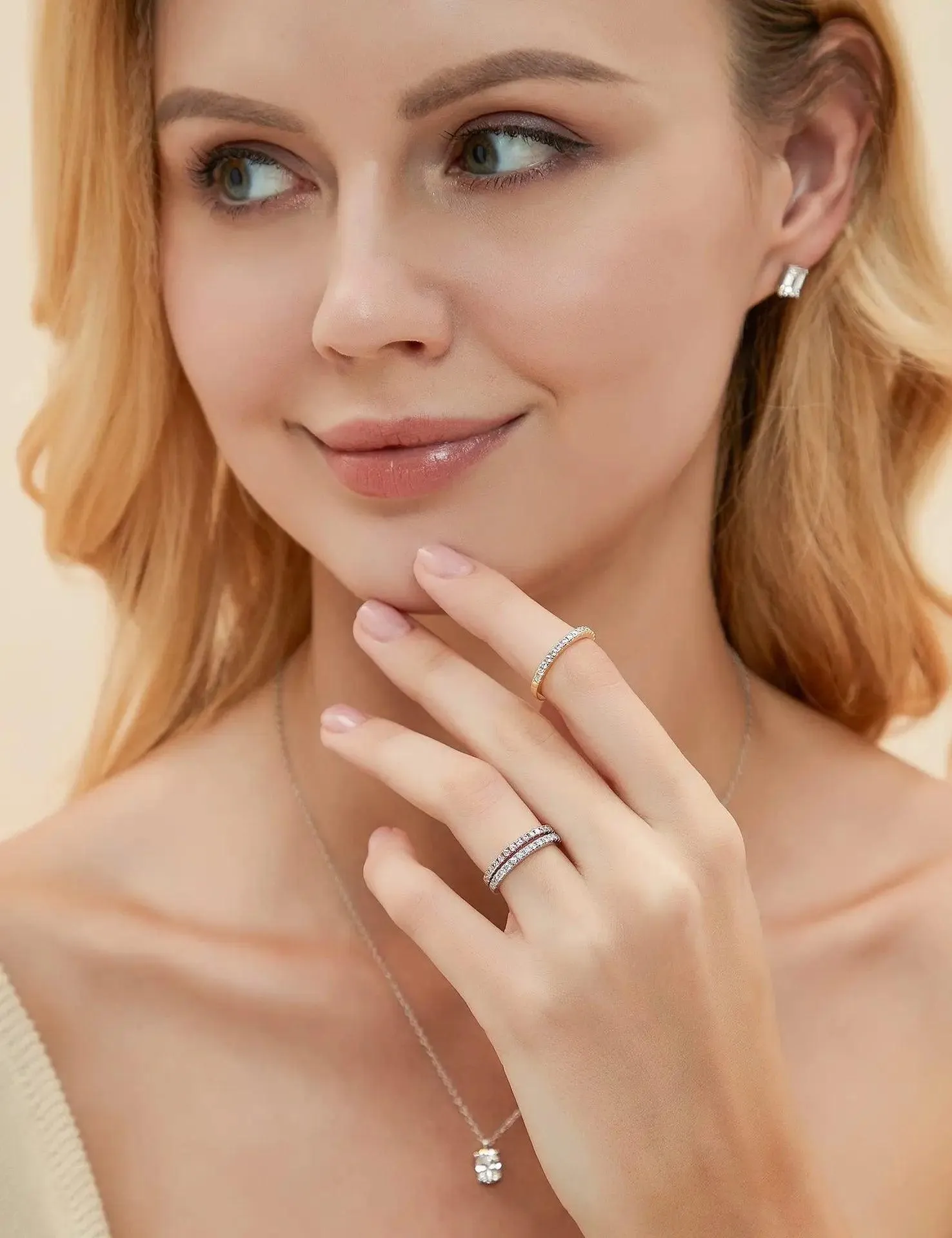 Sophisticated S925 Sterling Silver Ring