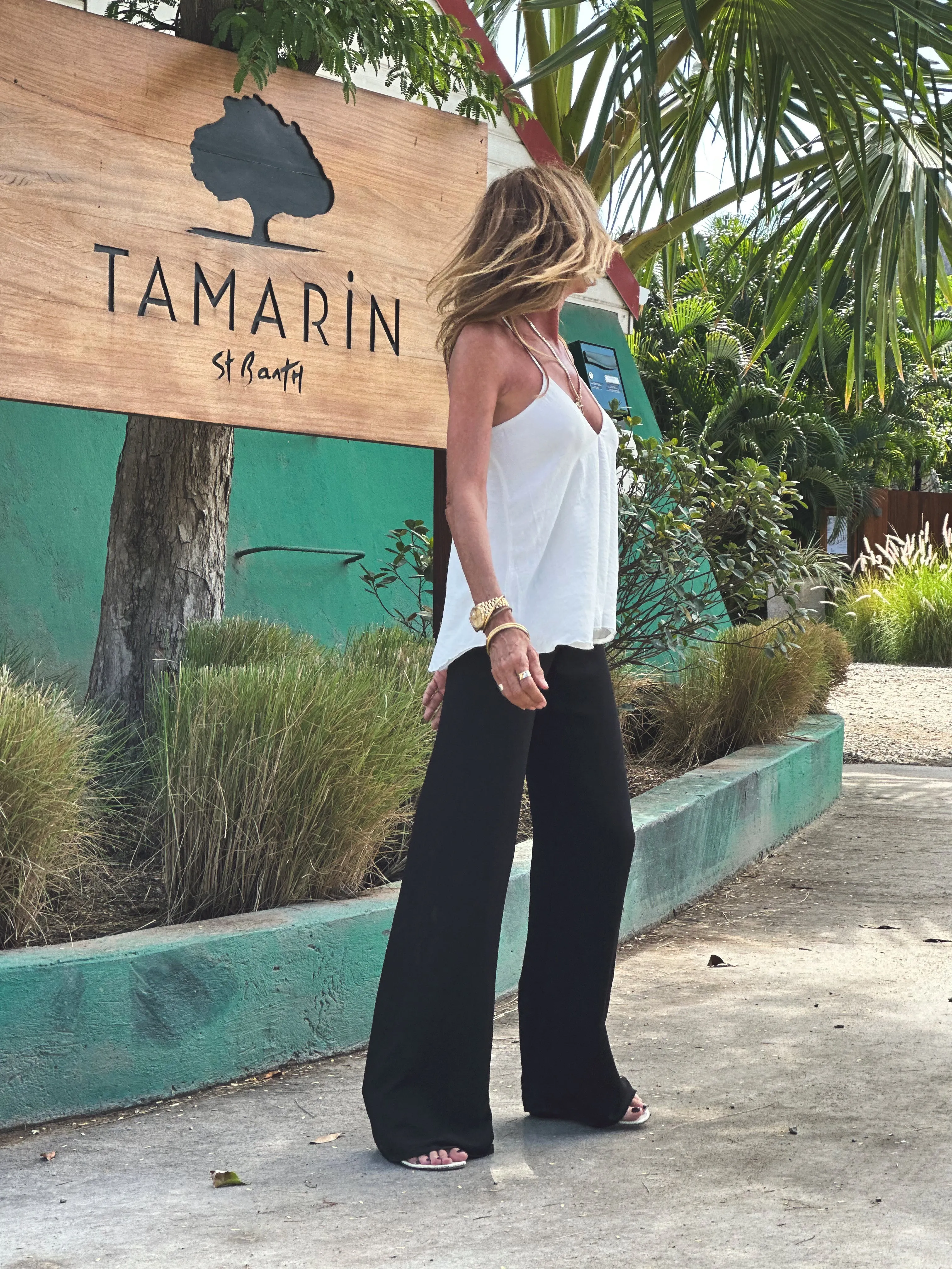 Tara Top Off White (Double Chiffon)