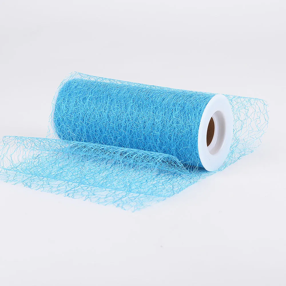 Turquoise - Sisal Mesh Wrap ( W: 18 Inch | L: 10 Yards )