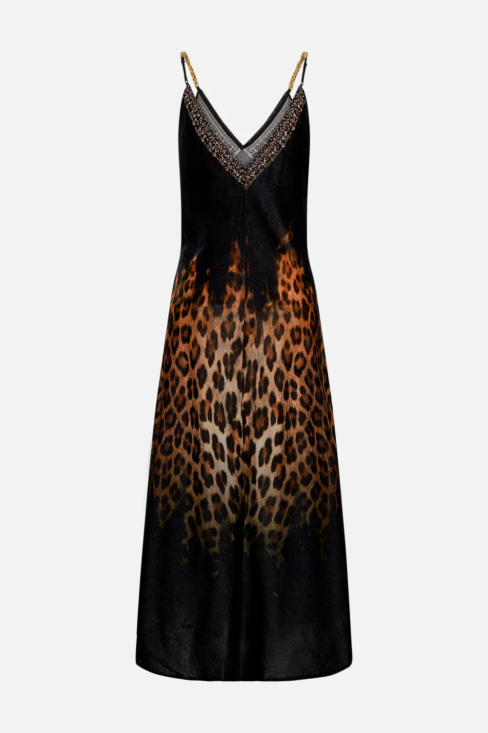 VELVET V NECK BIAS SLIP JUNGLE DREAMING