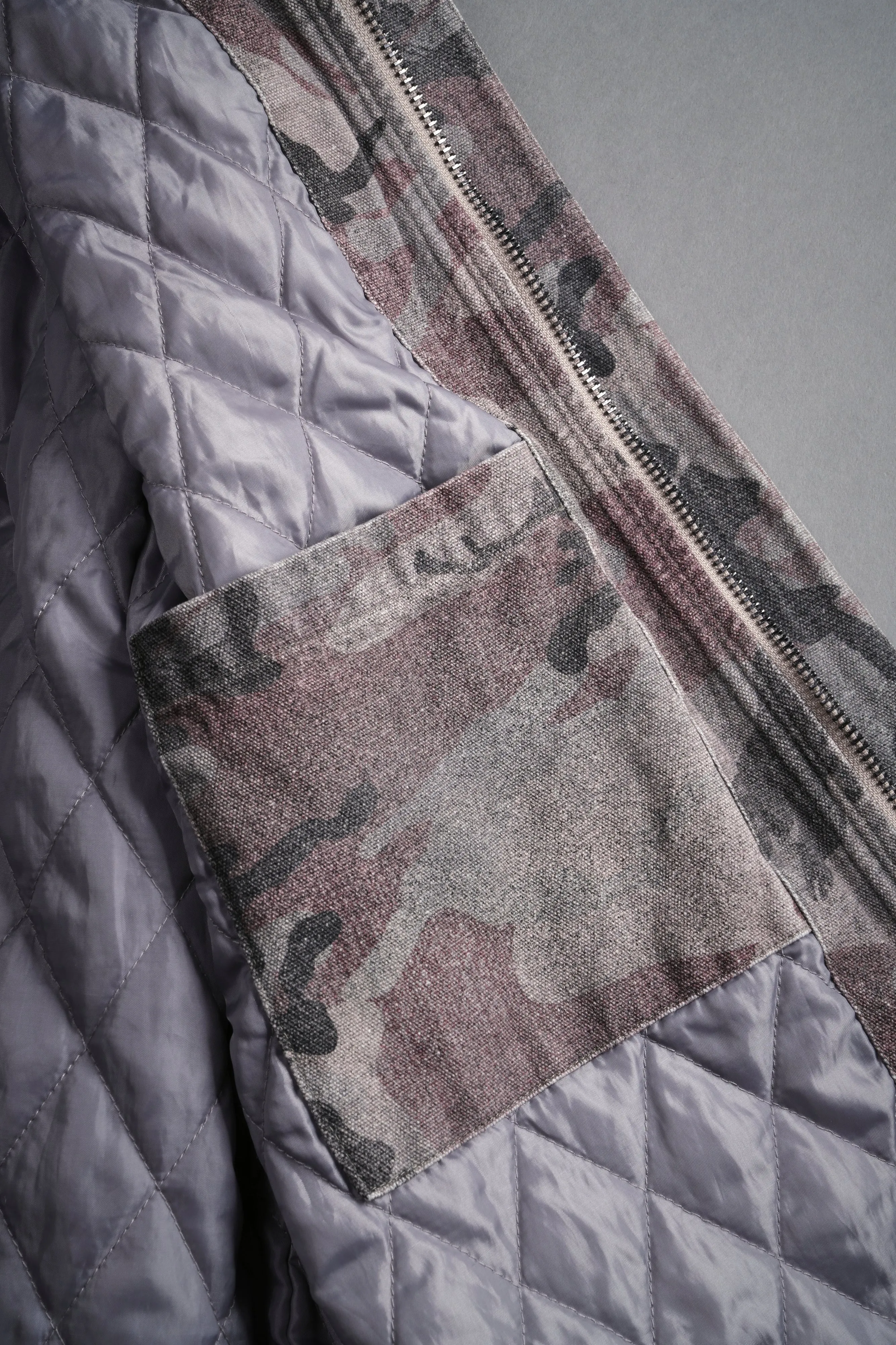 Wolves Among Roses Earl Jacket in Blooming Woodland Camo