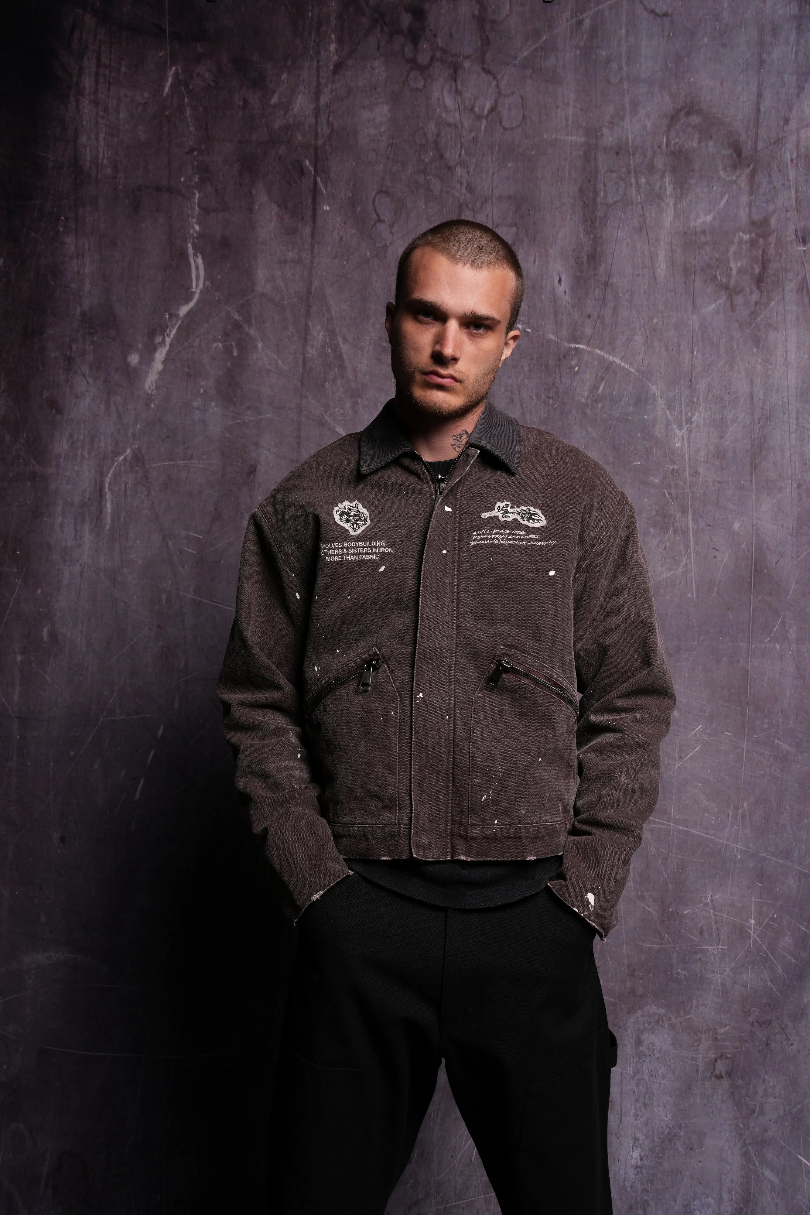 Wolves Among Roses Earl Jacket in Desert Dust