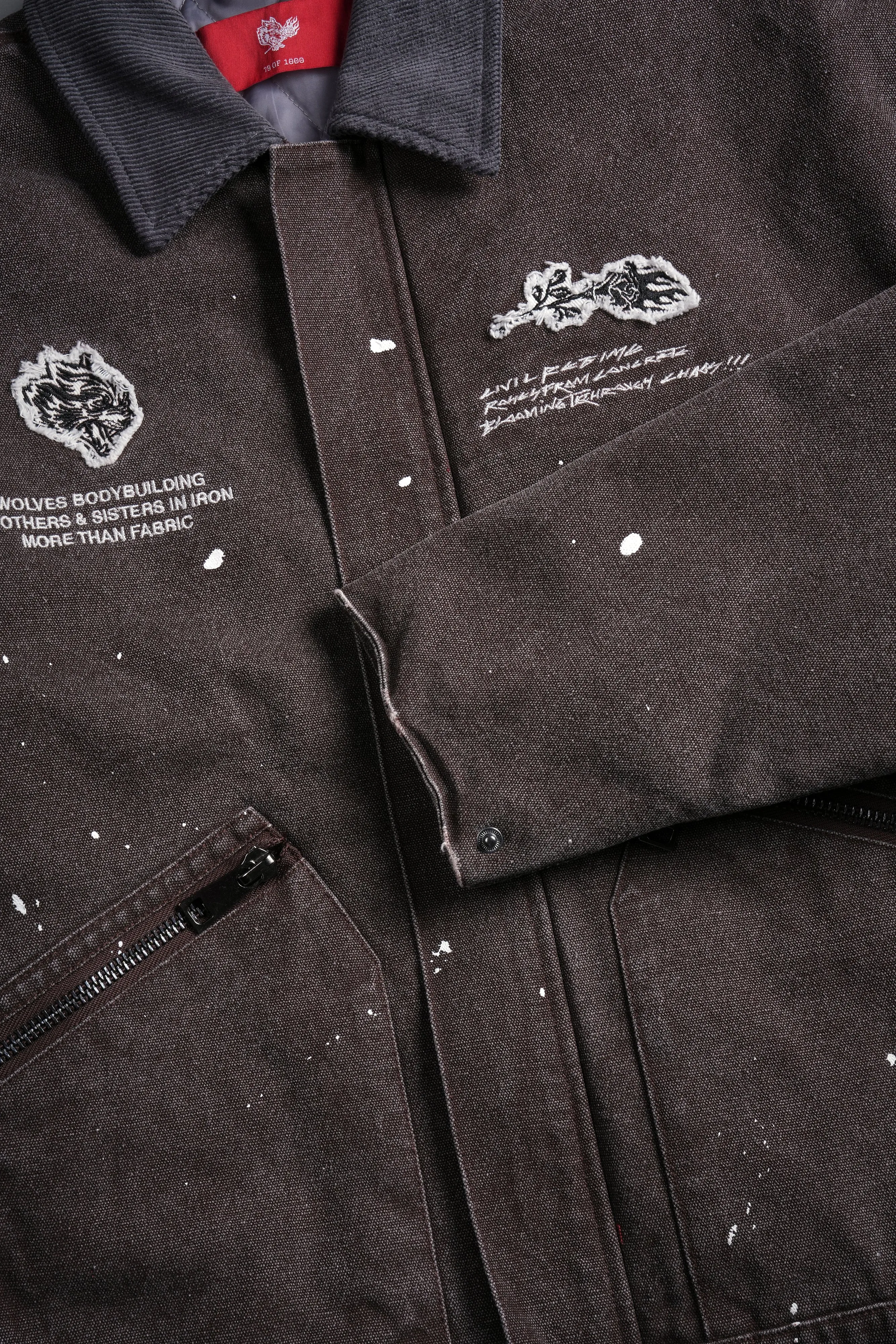 Wolves Among Roses Earl Jacket in Desert Dust